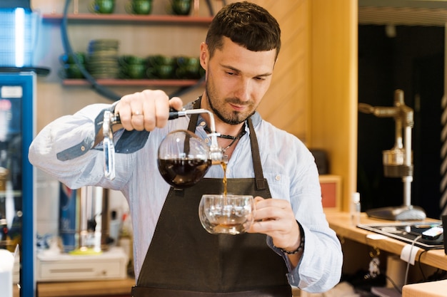 Syphon alternative method of making coffee