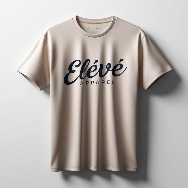 Photo t shirt mockup design psd for clothes branding