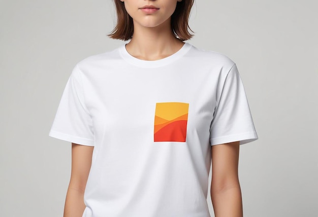 Photo t shirt mockup