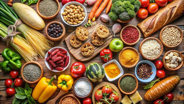 a table full of different vegetables including one that says quot fruits vegetables quot