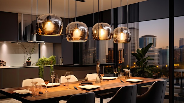 Table lighting pendants