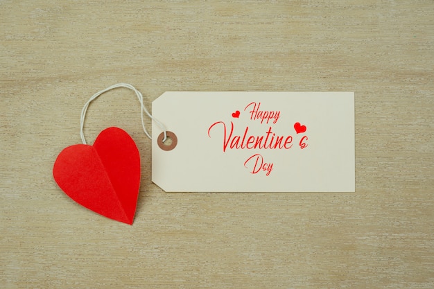 Table top view aerial of decoration valentine's day holiday background concept.