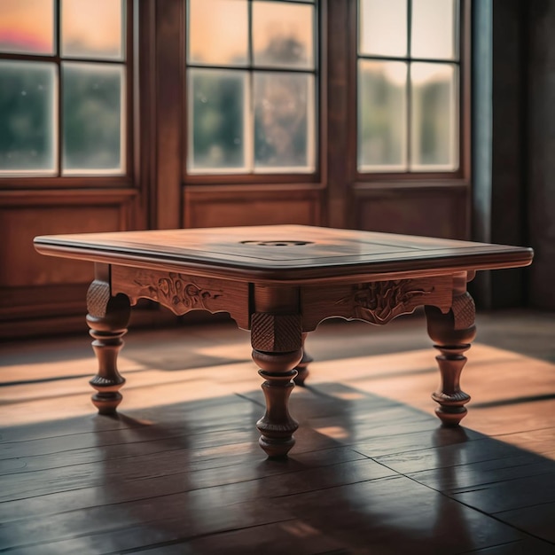 a table with a game of dominos on it