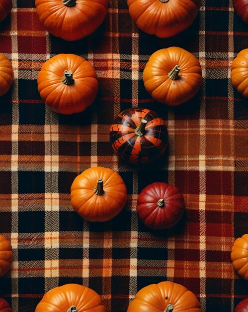 a table with pumpkins on it and the word quot pumpkin quot on it