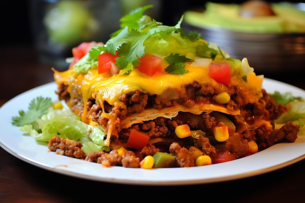 Taco Casserole Mexican Recipe