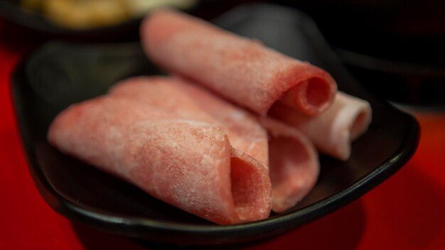 Taiwanese National Cuisine Personal Small Hot Pot Pork Slices