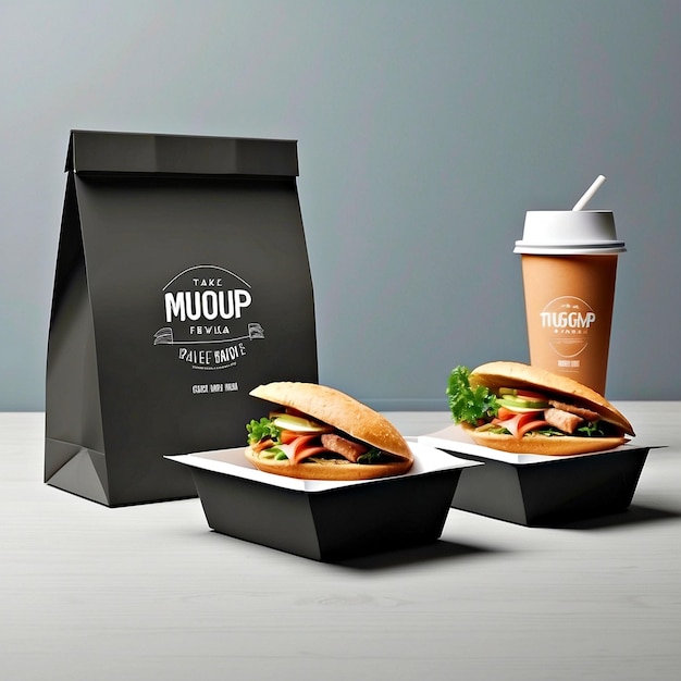 take away food mockups