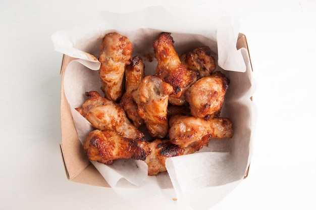 Take out chicken wings