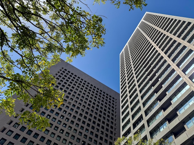 a tall building with a lot of windows on it