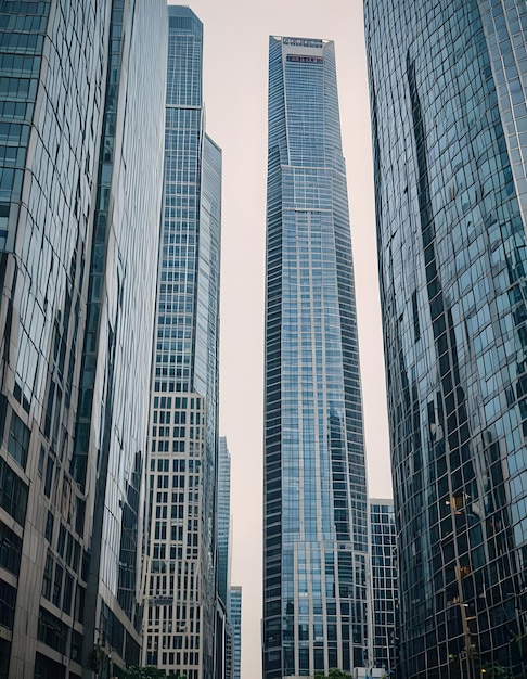 Photo a tall building with many windows and a sign that says  new york