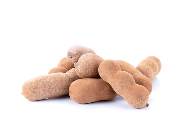 Tamarind isolated on a white background