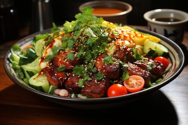 Tangy BBQ Coleslaw Salad