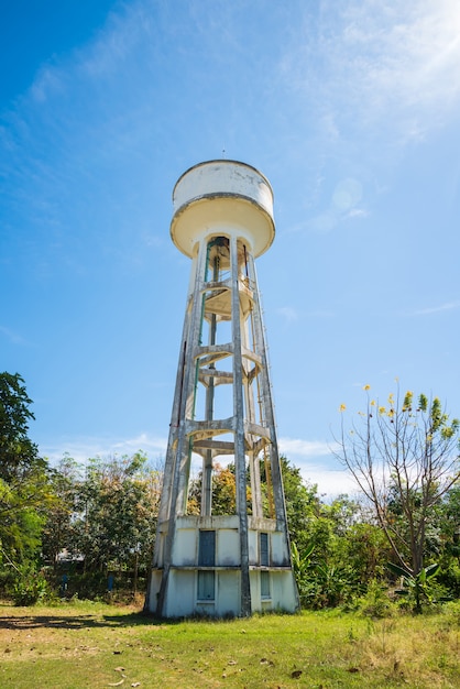 Tank of Water Treatment Plant Water