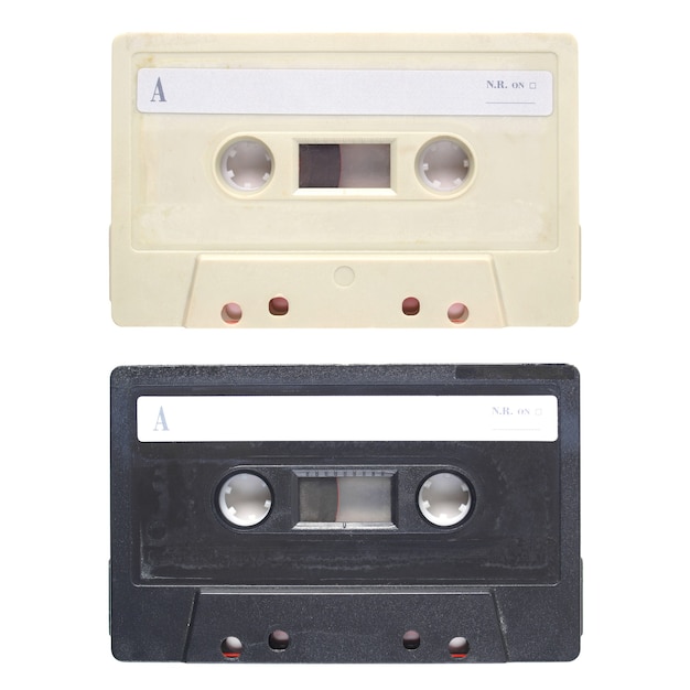 Tape cassette isolated