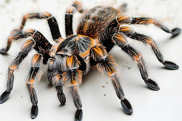 Photo a tarantula that is on a table