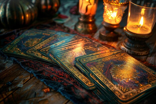 Tarot Deck Professional Stock Photography