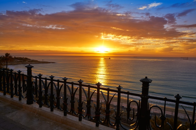 Tarragona Balcony of Europe at sunrise