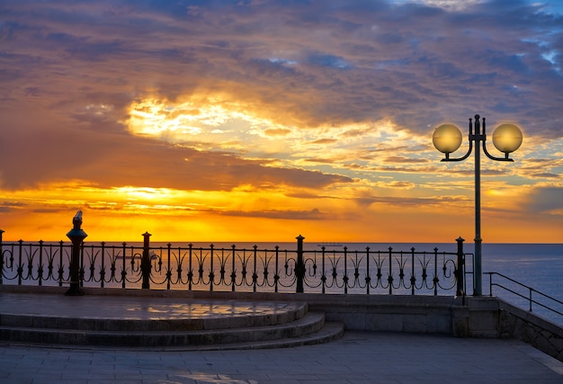 Tarragona Balcony of Europe at sunrise