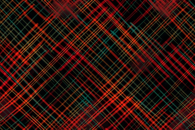 Tartan Seamless Pattern Ai generative