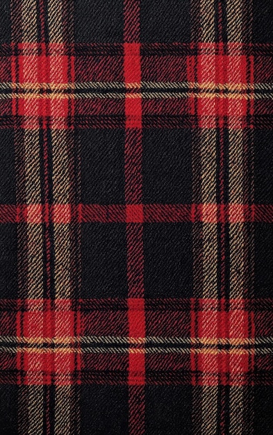 Tartan texture background top view