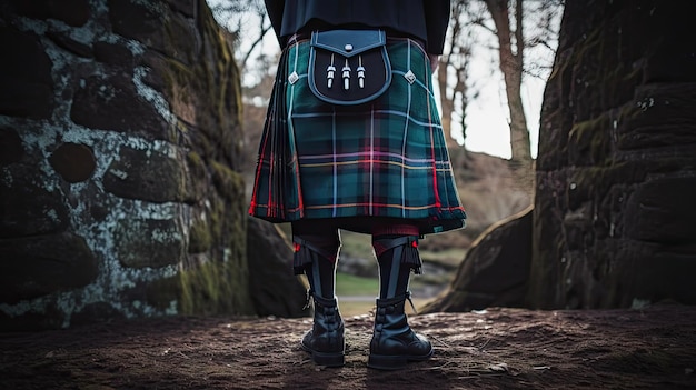 Photo tartan and tradition illustrating the enduring appeal of scottish dress