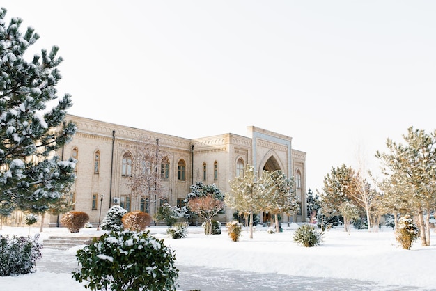 Tashkent Uzbekistan December 2020 Zarkainar National Gallery of Art