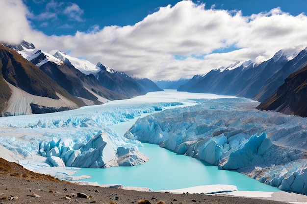 Tasman and the Tasman Glacier