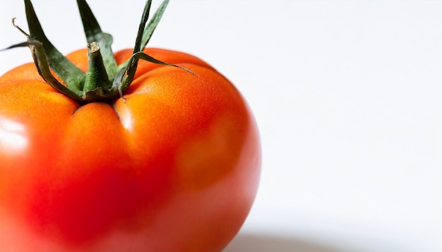 Taste fine tomato isolated on white background