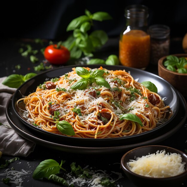 Tasty_appetizing_classic_italian_spaghetti_pasta_with_to