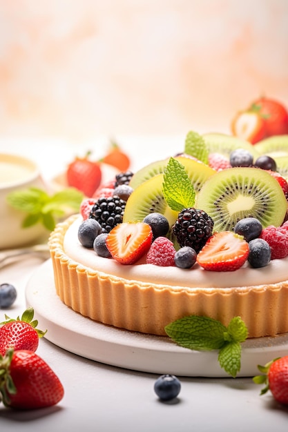 tasty fruit tart