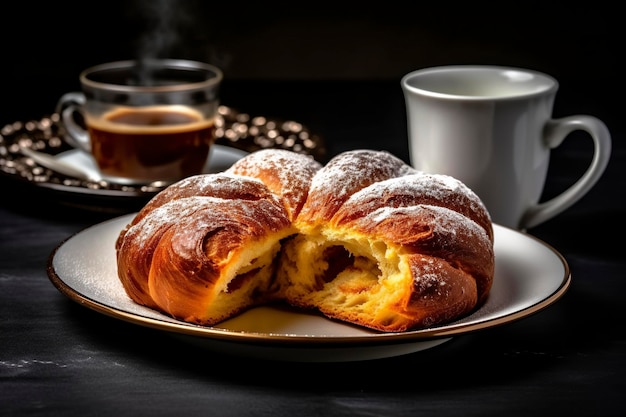 Tasty sweet Italian bread for easter