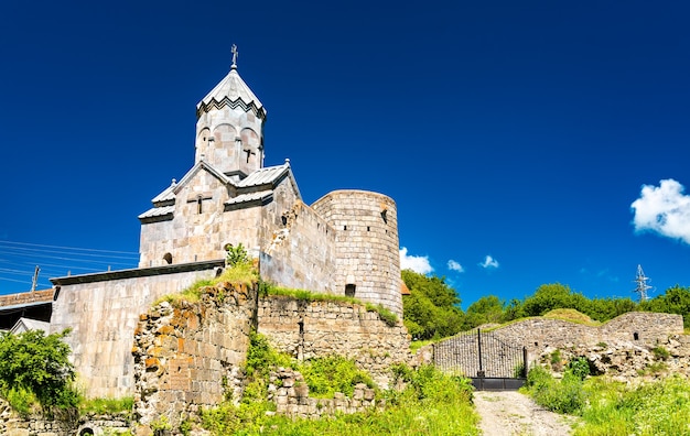 The Tatev Monastery, a 9thcentury Armenian Apostolic monastery in Syunik Province in southeastern Armenia