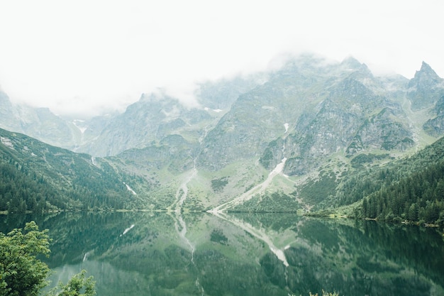 Tatra mountains in Poland Morskie Oko