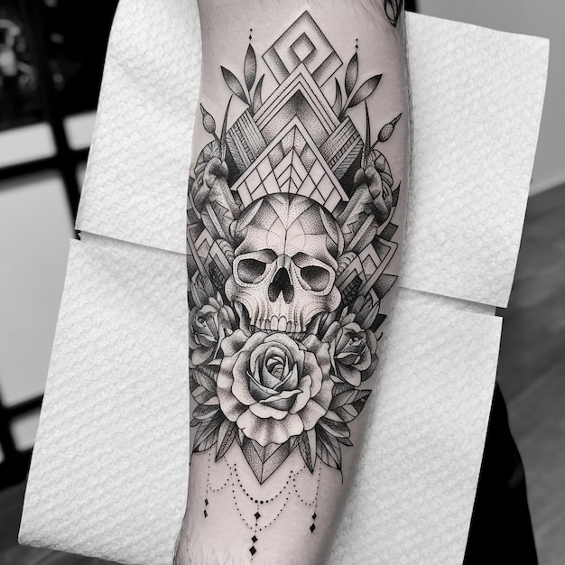 Photo tattoo design