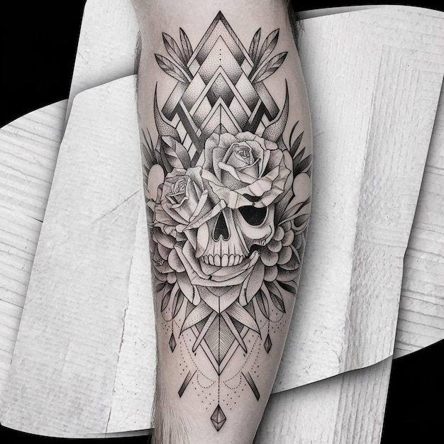 Photo tattoo design