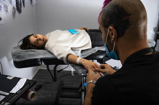 Tattooing as an Art Form An Artist at Work in the Studio