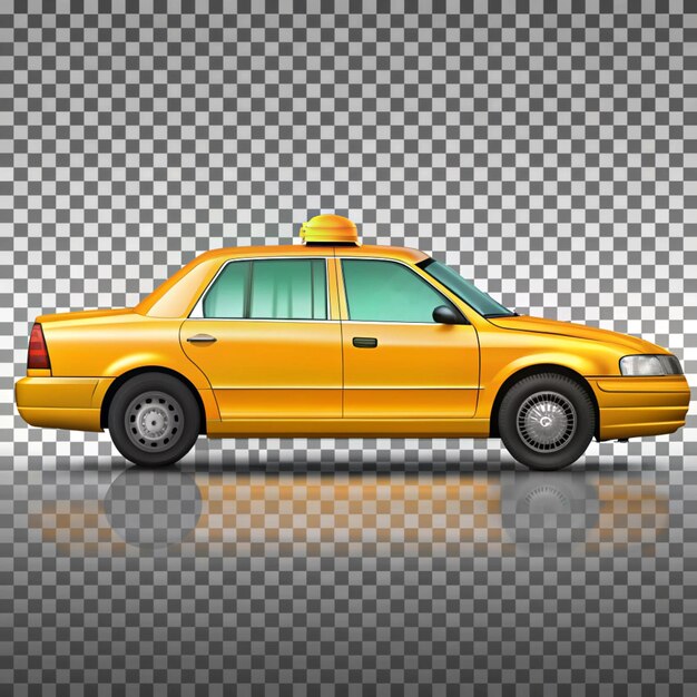 Photo taxi illustration isolated on white background