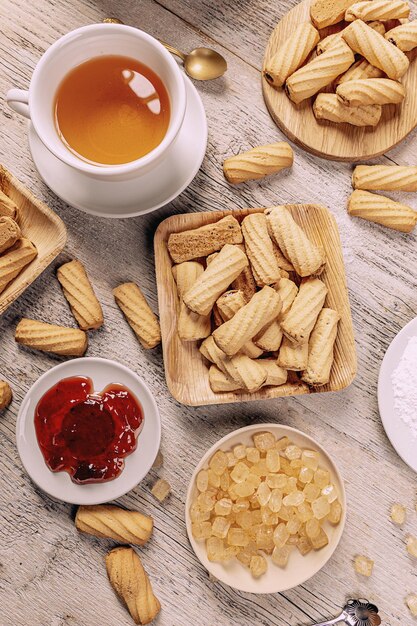 Tea with cookies