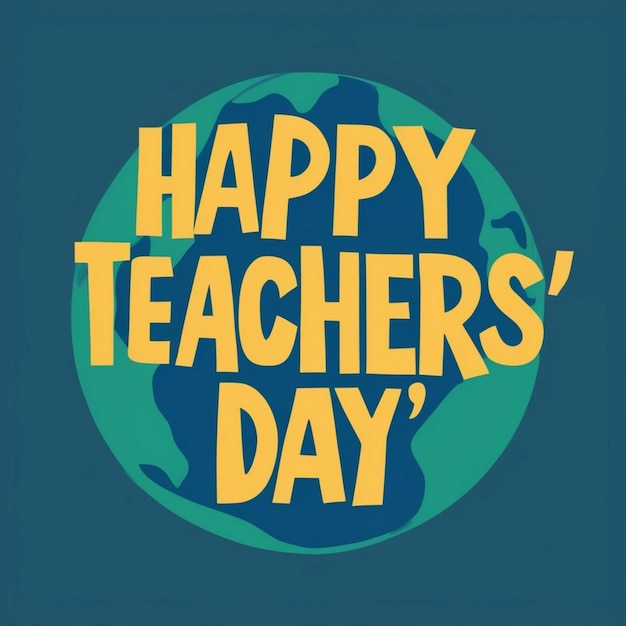 Teachers day social media poster design concept by happy teacher s day