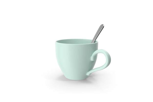 Teacup With Spoon