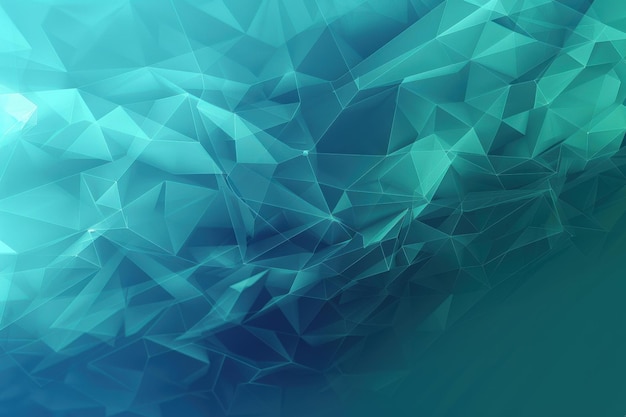 Photo teal abstract geometric background website design low poly modern texture