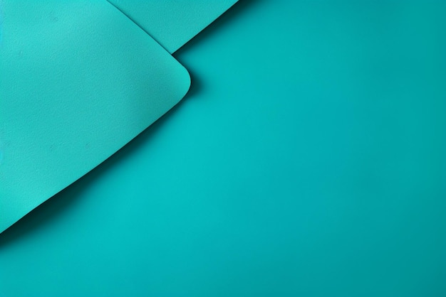 Teal background and copy space