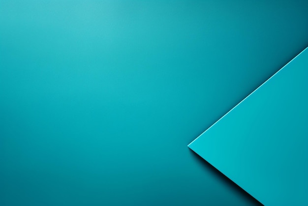 Teal background and copy space