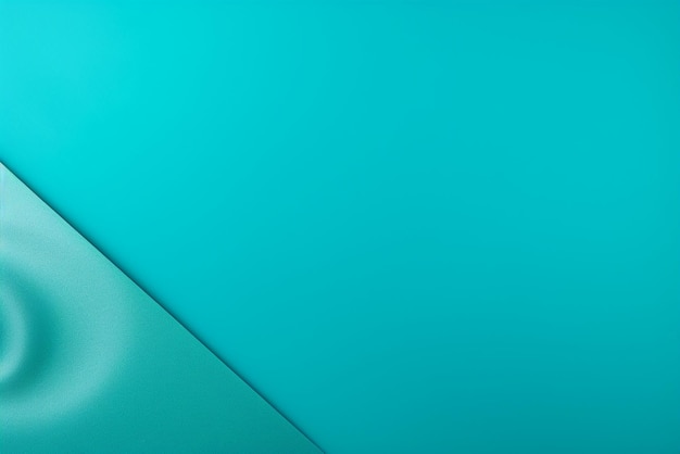 Teal background and copy space