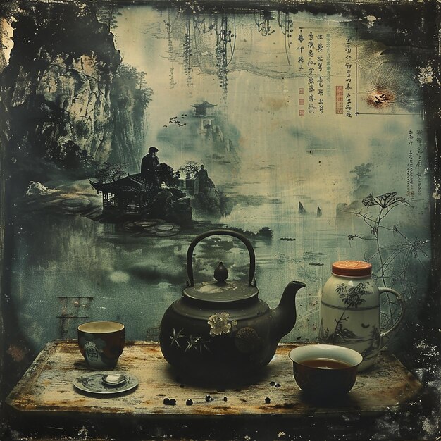 Teapot Chinese tea ceremony tea culture Chinese propaganda film art