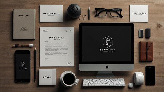 tech startup branding