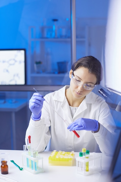 Technician Working in Laboratory