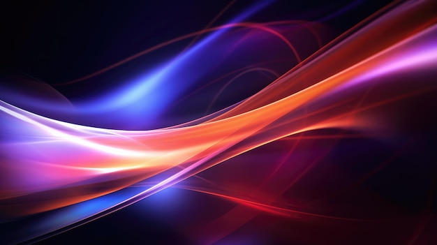 Technological Wave Background 3d modern tech wallpaper Generative AI