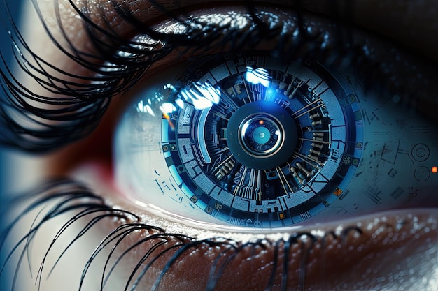 Technologies eyes in the future contact lens