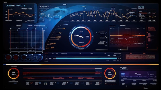 technology route dashboard futuristic illustration navigation city ui street satellite data technology route dashboard futuristic ai generated